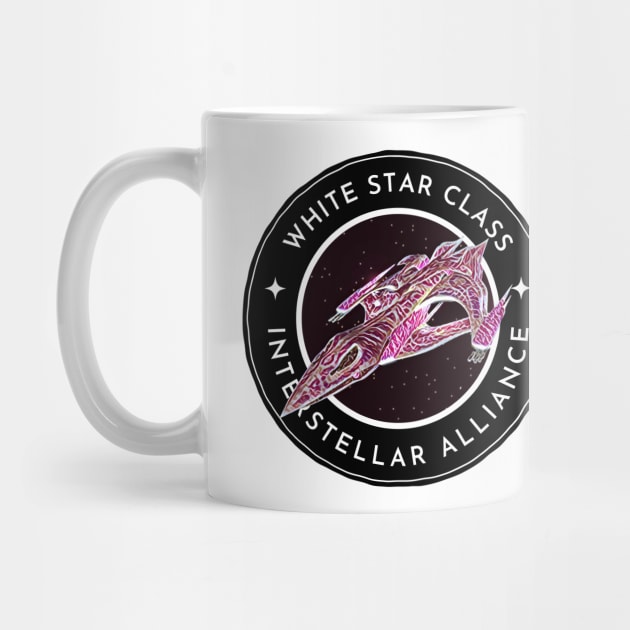 White Star Class - Black Star Killer - White - Sci-Fi - B5 by Fenay-Designs